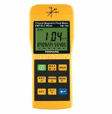 Tenmars TM192 Gauss Meter 3 Axis EMF Meter