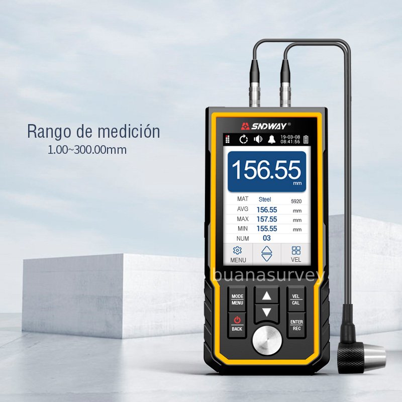 Sndway SW-6520 Ultrasonic Thickness Gauge+ Coupling Agent