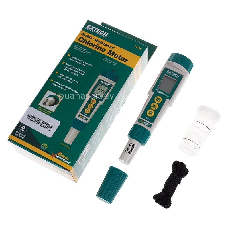 Extech CL200 ExStik Waterproof Chlorine Meter