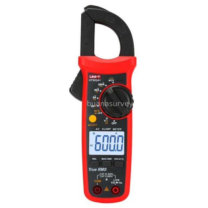 UNI-T UT202A Tang Ampere AC-DC Clamp Meter