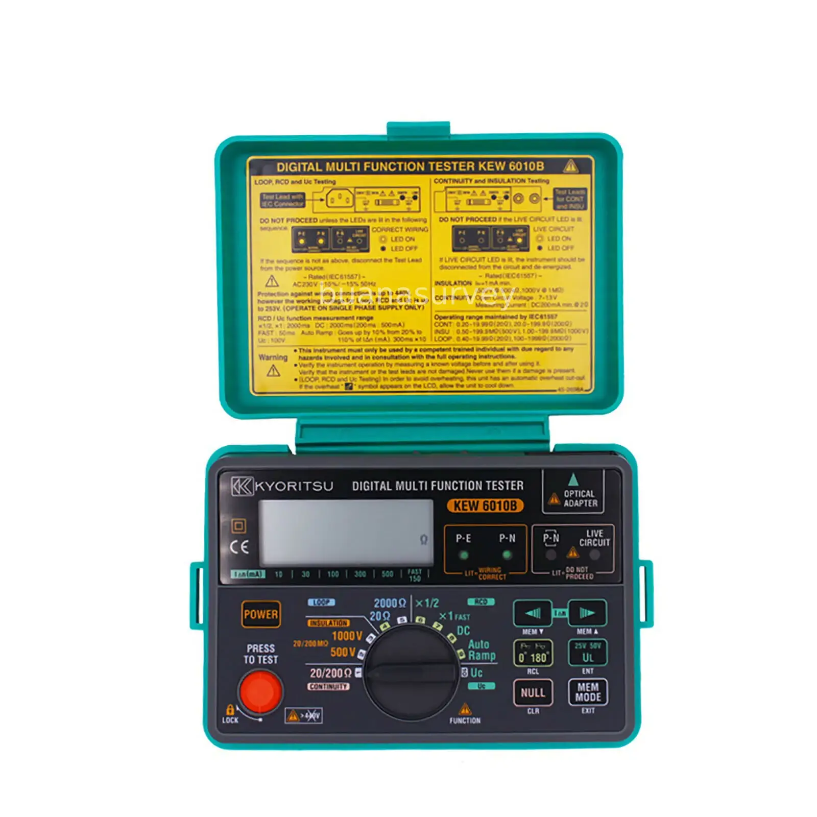 Kyoritsu 6010B Multifunction Testers
